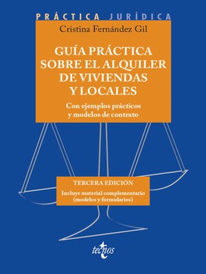 cover image of Guía práctica sobre el alquiler de viviendas y locales